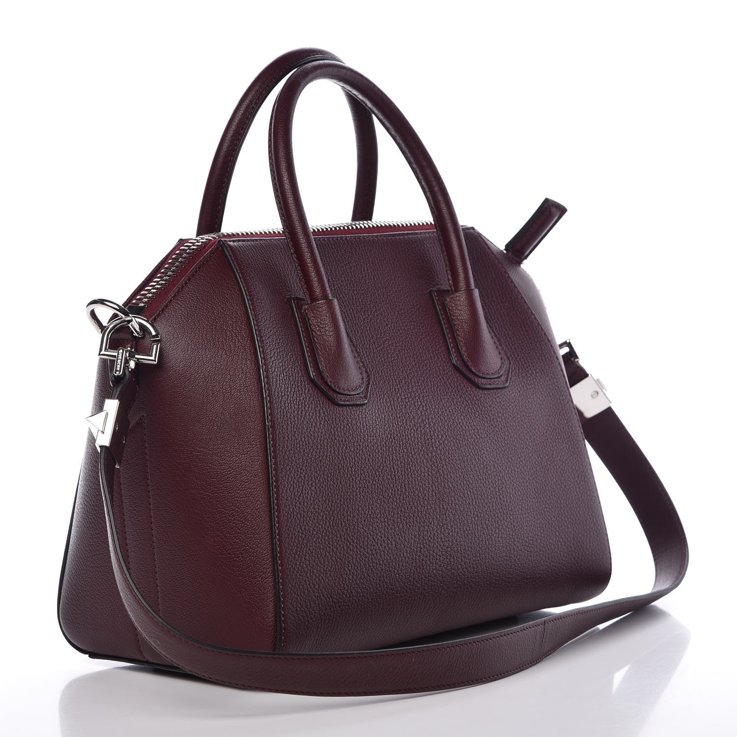 Givenchy Sugar Goatskin Small Antigona Aubergine 3 of 15