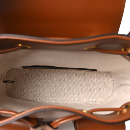 Gucci Calfskin Bamboo Backpack Brown 5 of 10