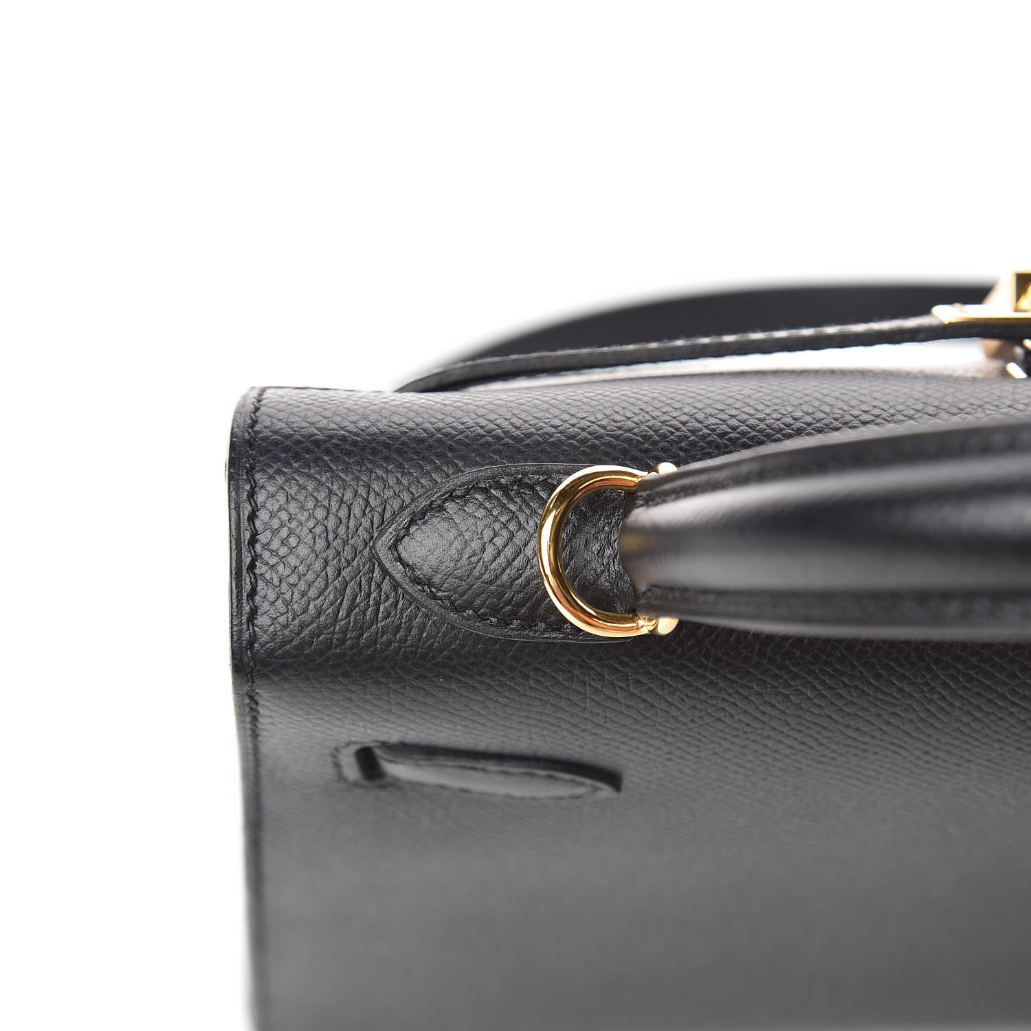 Hermes Epsom Kelly Sellier 25 Black 33 of 34