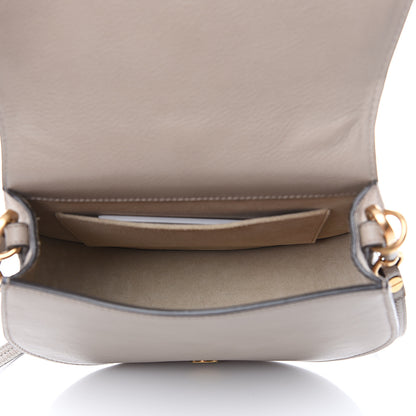 Chloe Calfskin Suede Medium Nile Bracelet Bag Motty Grey 4 of 13