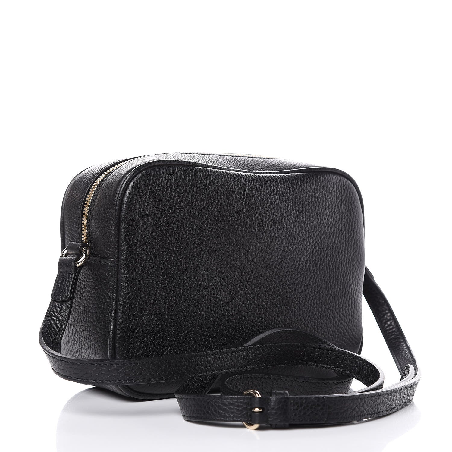 Gucci Pebbled Calfskin Small Soho Disco Bag Black 3 of 9