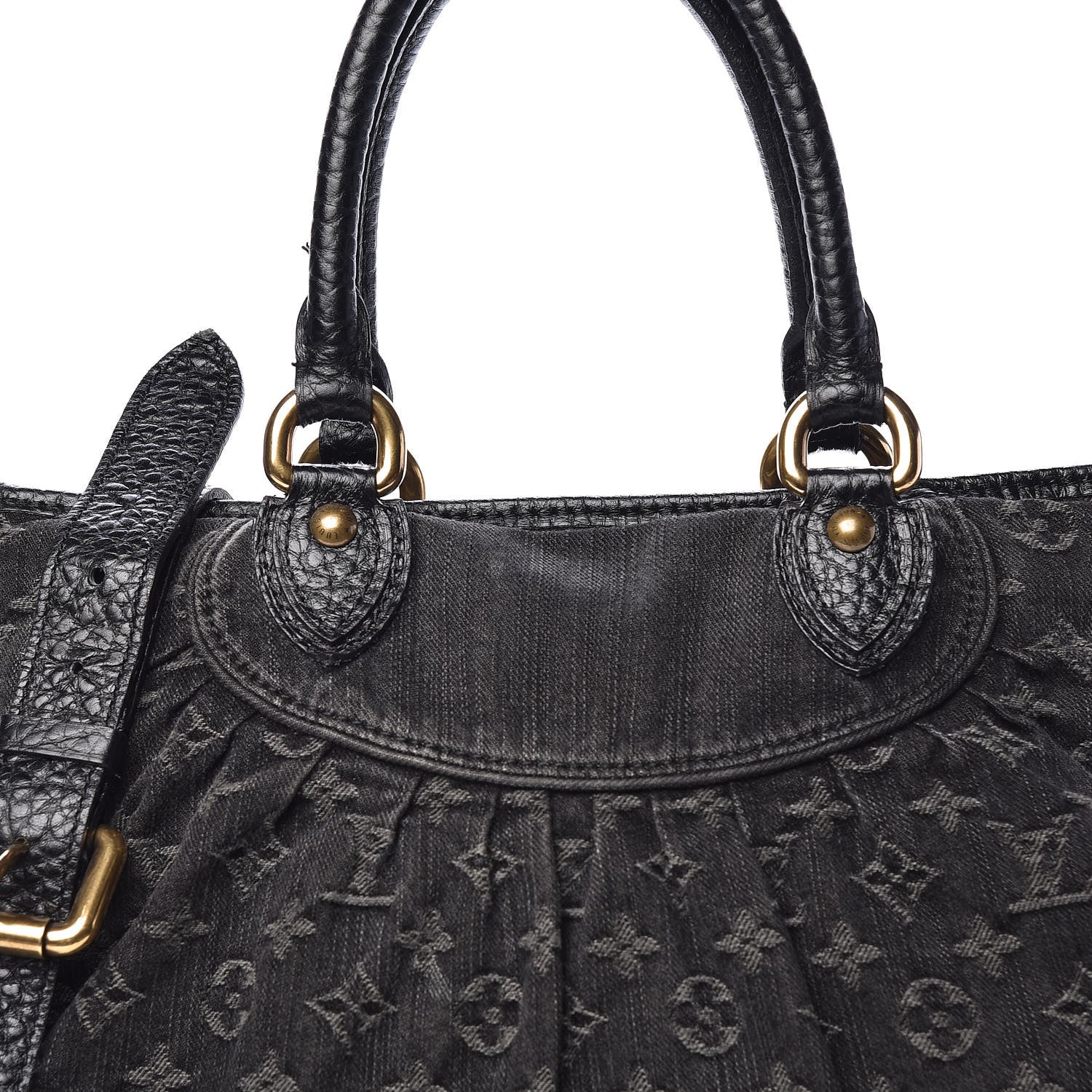 Louis Vuitton Denim Neo Cabby GM Black 10 of 19