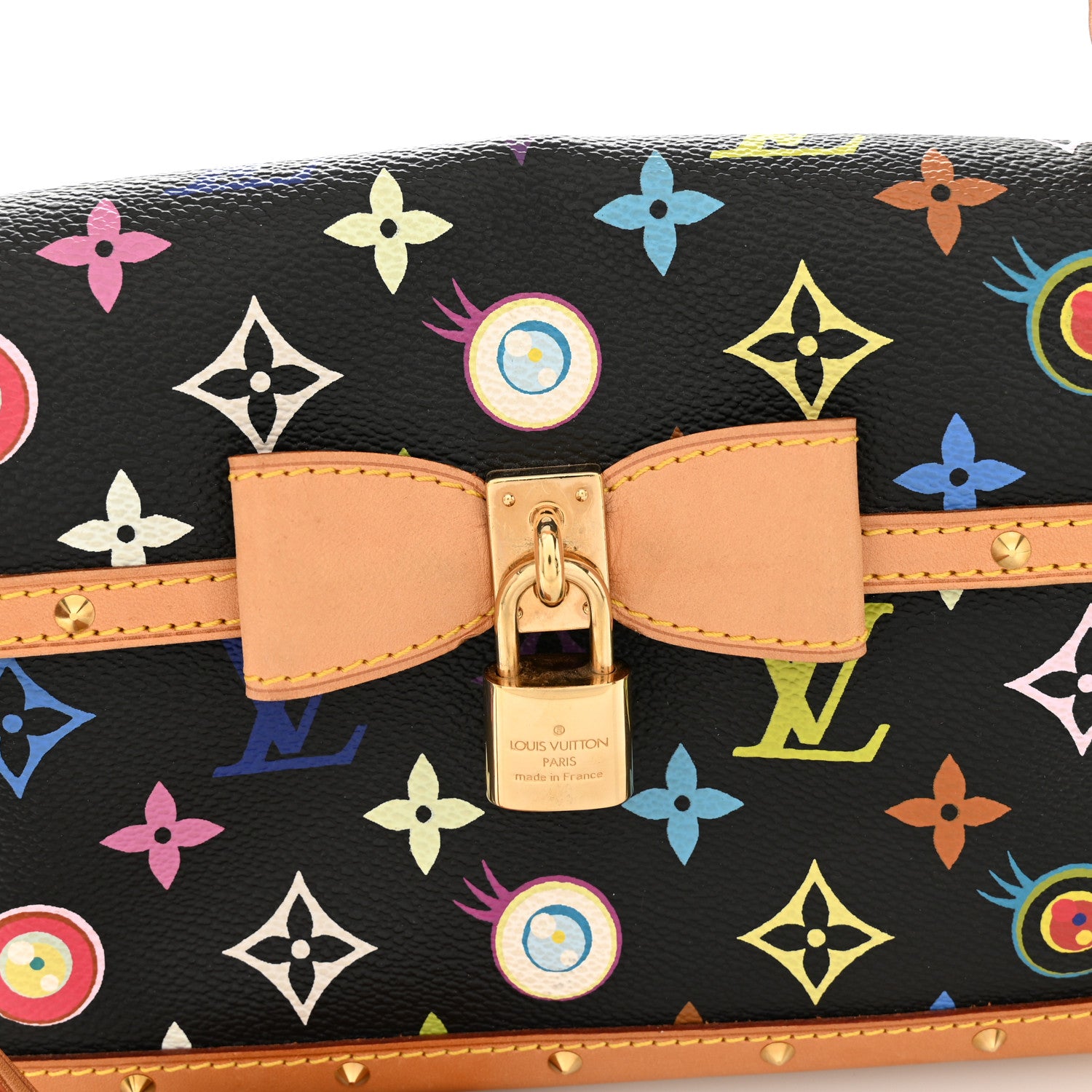 Louis Vuitton Monogram Multicolor Eye Miss You Black 7 of 9