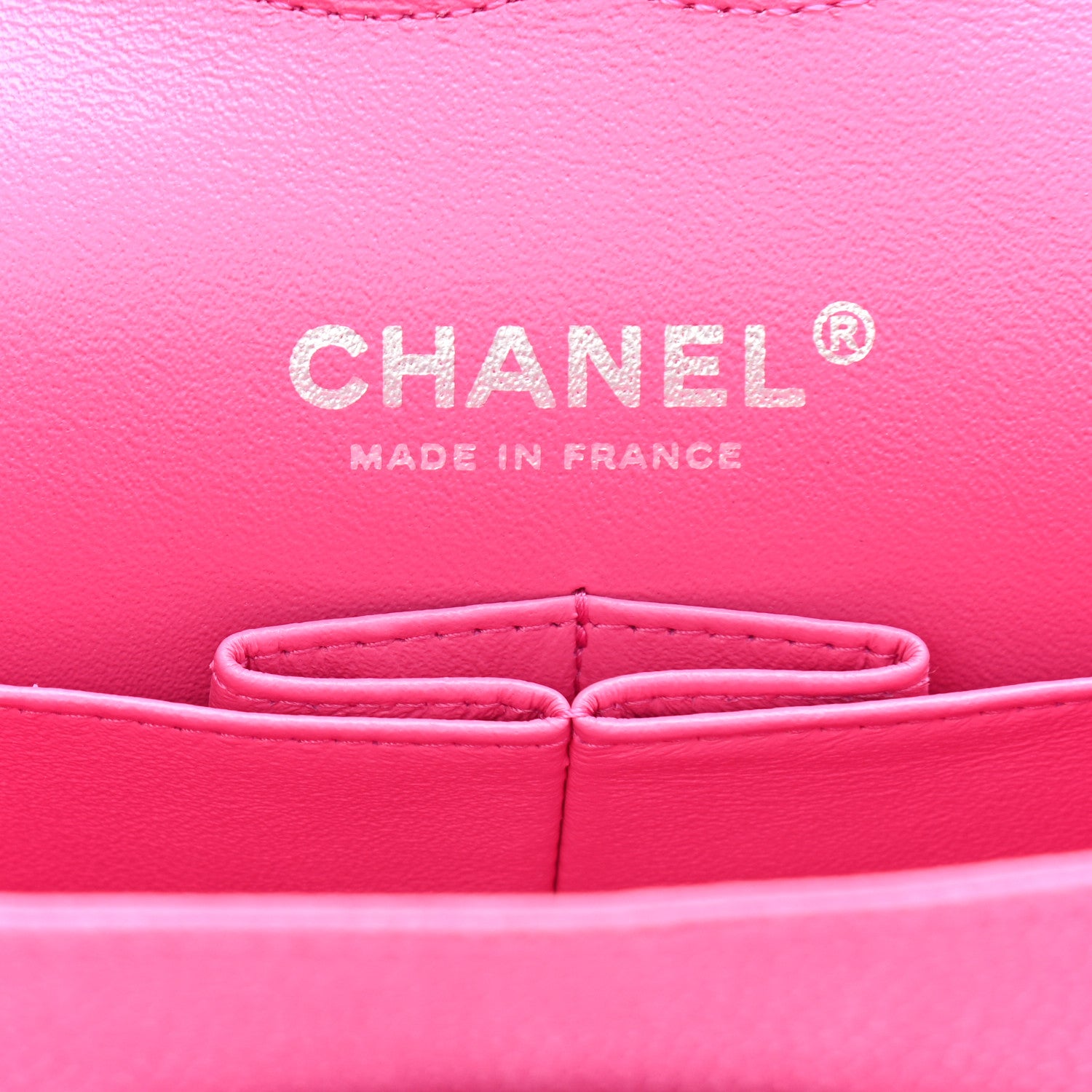 Chanel Iridescent Caviar Quilted Medium Double Flap Pink 10 of 12