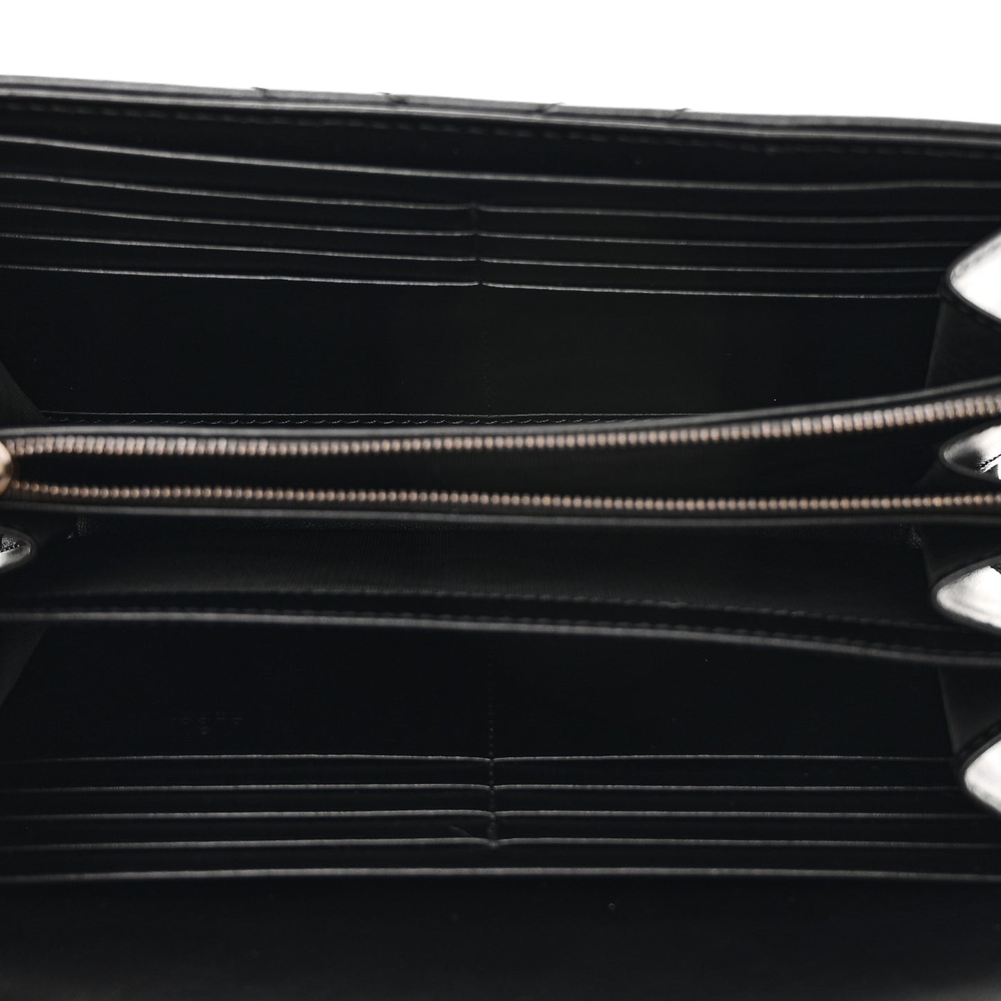 Calfskin Matelasse GG Marmont Chain Wallet Black