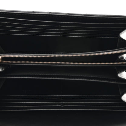 Gucci Calfskin Matelasse GG Marmont Chain Wallet Black 5 of 9