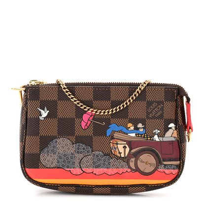Louis Vuitton LOUIS VUITTON Monogram 2015 Christmas Animation Mini Pochette Accessories 1 of 9