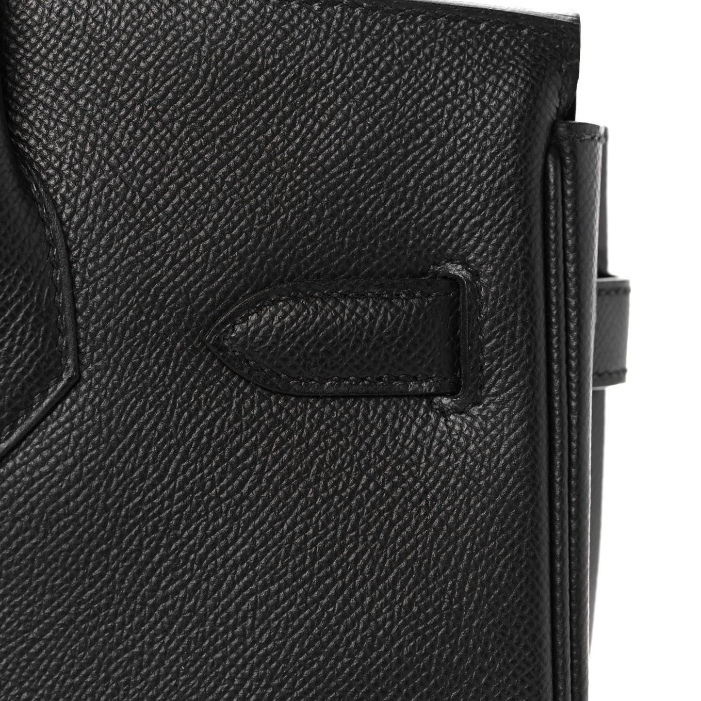 Epsom Birkin 30 Black