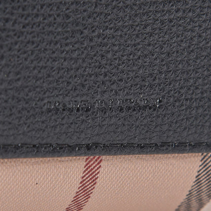 Burberry Grainy Calfskin Haymarket Check Medium Reversible Tote Black 26 of 26