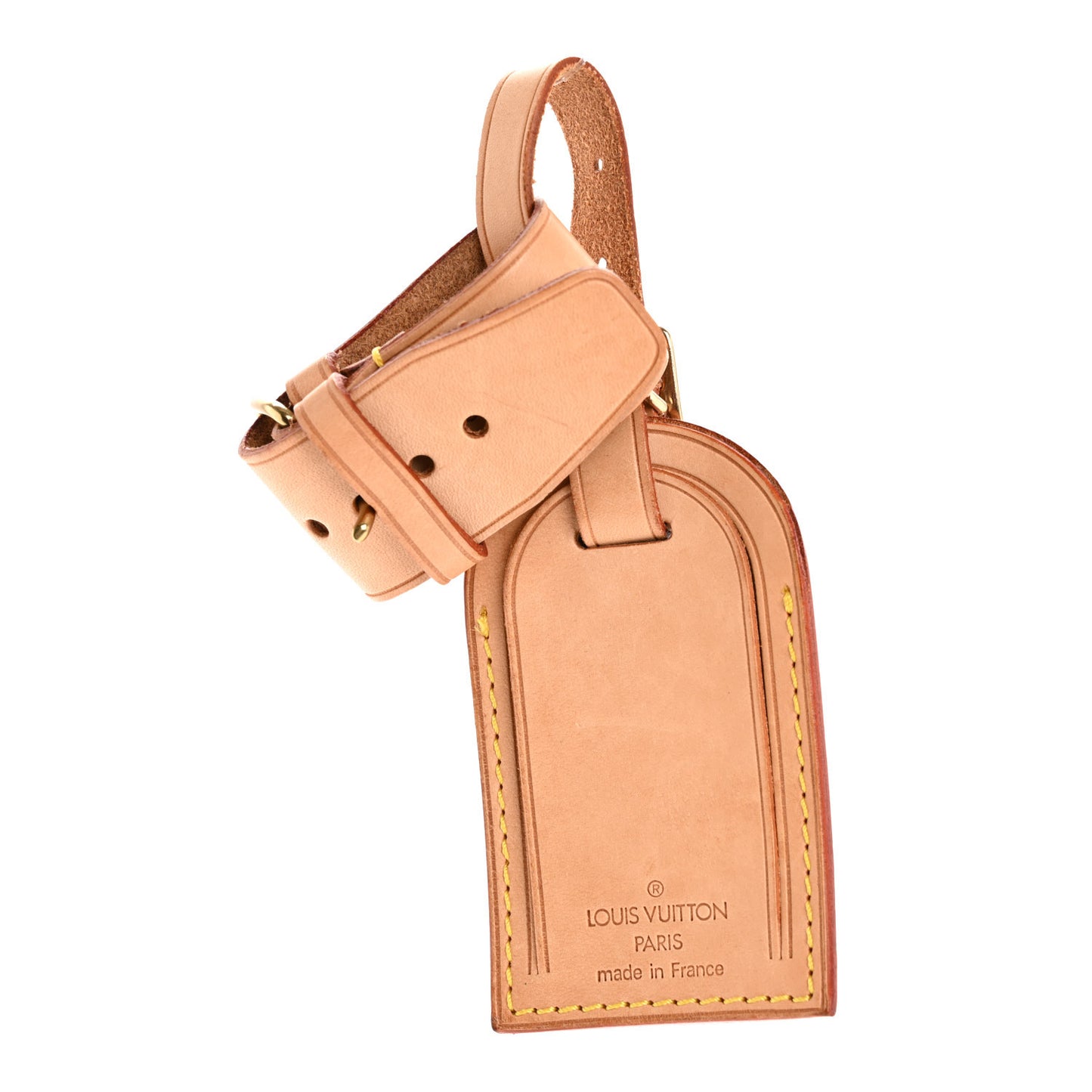 Vachetta Luggage Tag and Loop Set