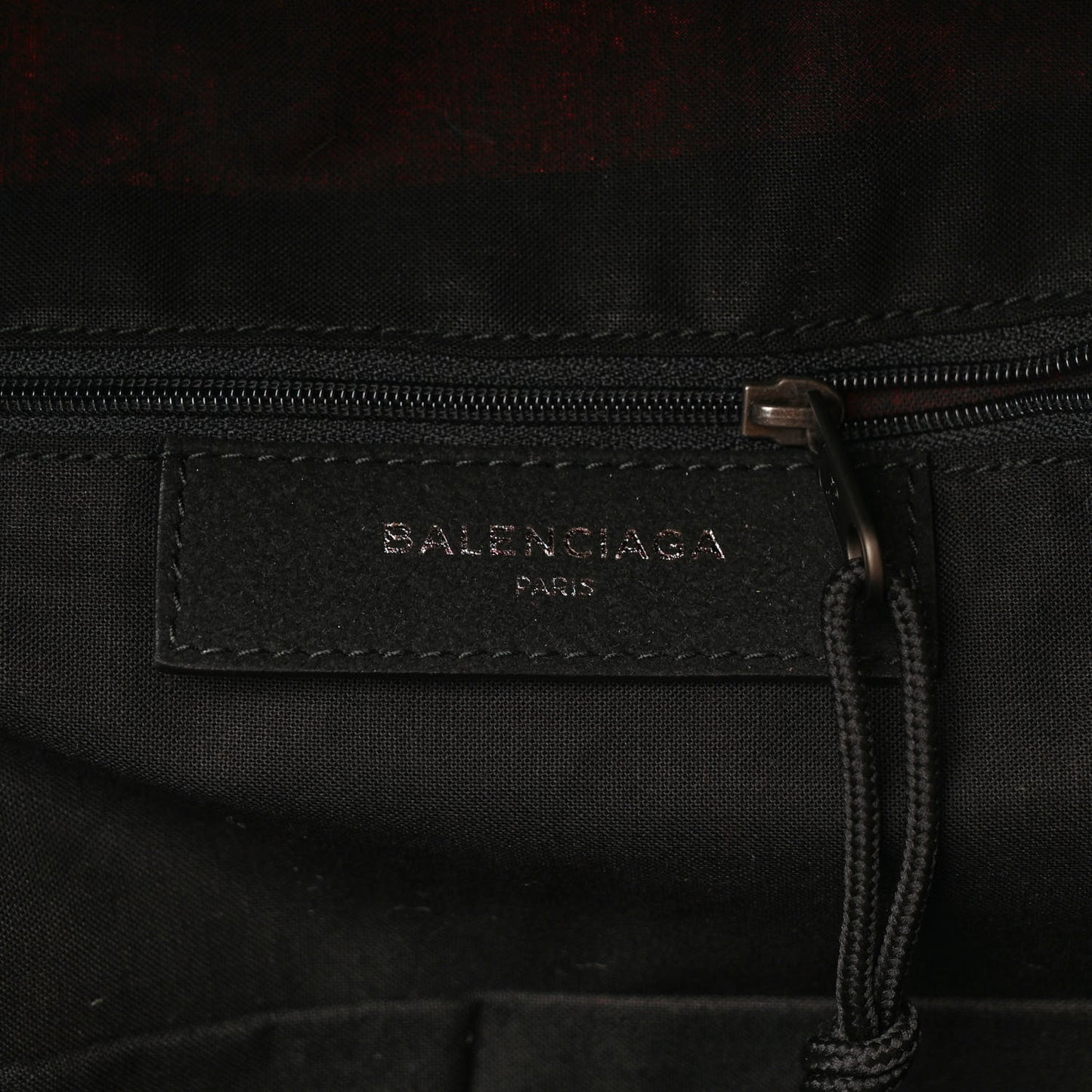 Twill Nylon Allover Logo Print Explorer Backpack Rouge Vermillion White
