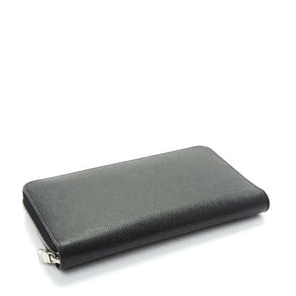 Louis Vuitton Taiga Zippy Organizer Wallet Black 4 of 8