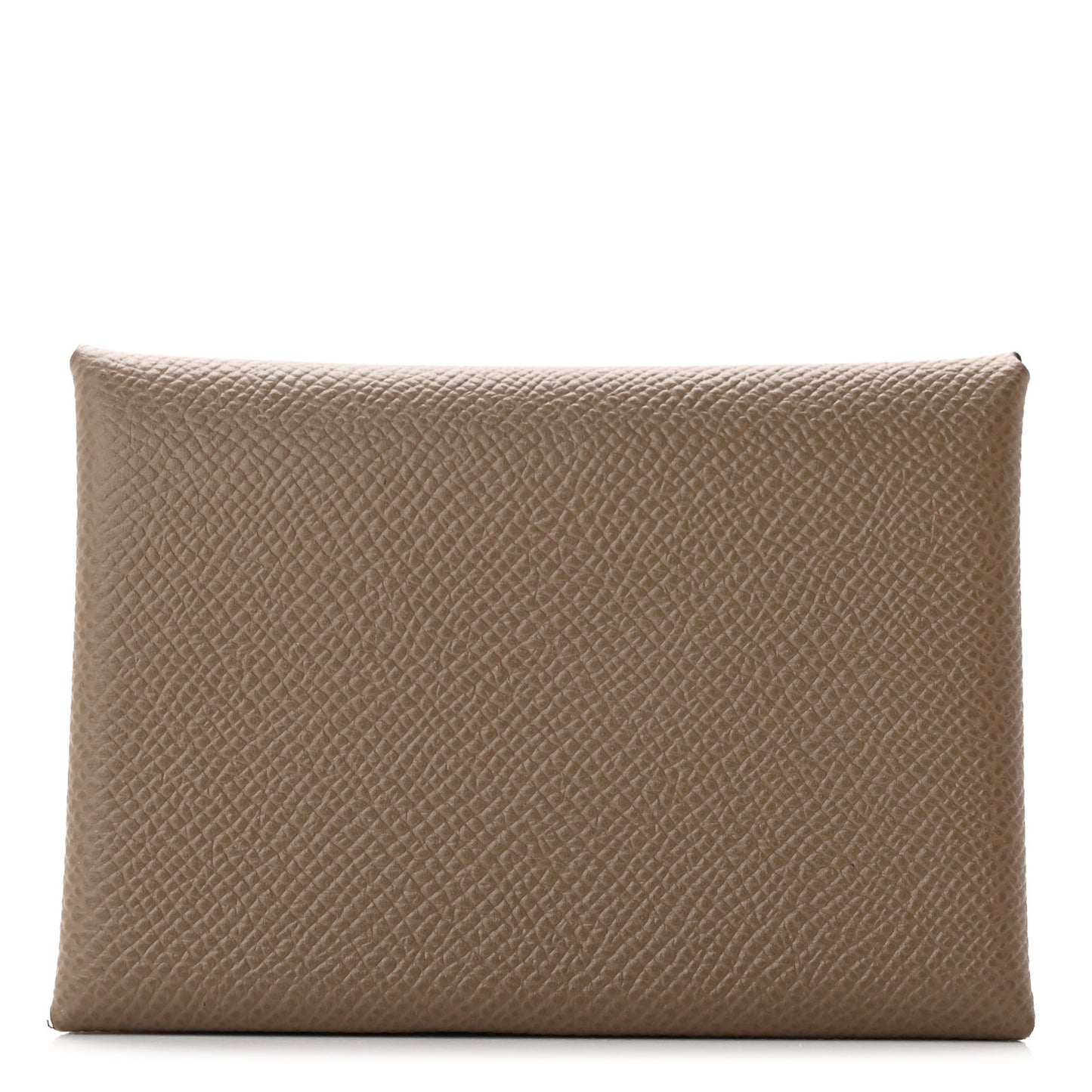 Epsom Calvi Duo Card Case Etoupe