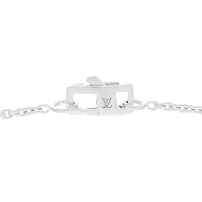 Louis Vuitton 18K White Gold Diamond Idylle Blossom LV Pendant Necklace 4 of 5