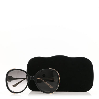 Gucci Round Frame Injected GG0226S Sunglasses Black 9 of 9
