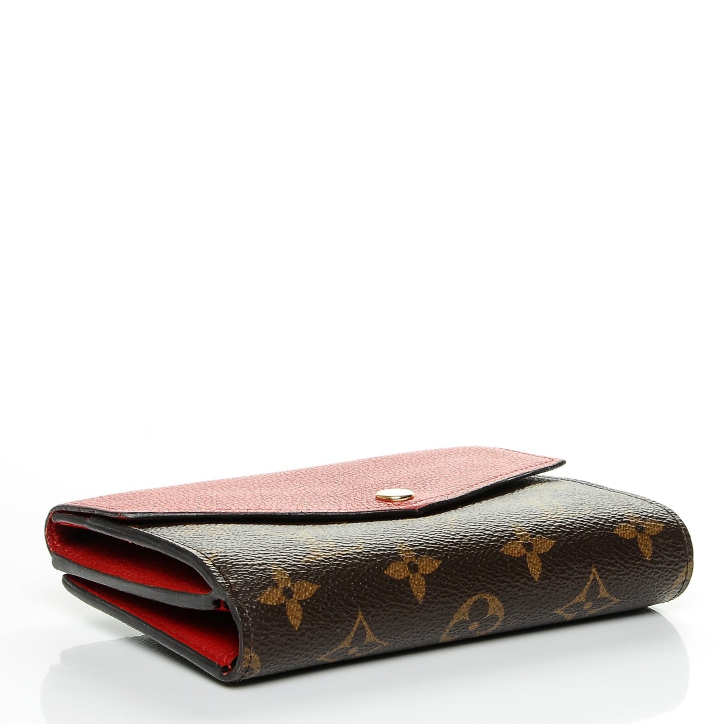 Monogram Pallas Compact Wallet Cherry