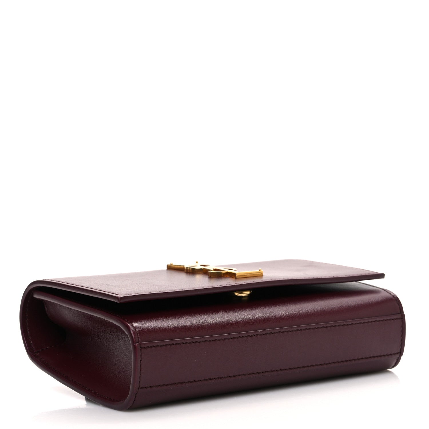 Saint Laurent Smooth Calfskin Monogram Kate Belt Bag Rouge Legion 4 of 11