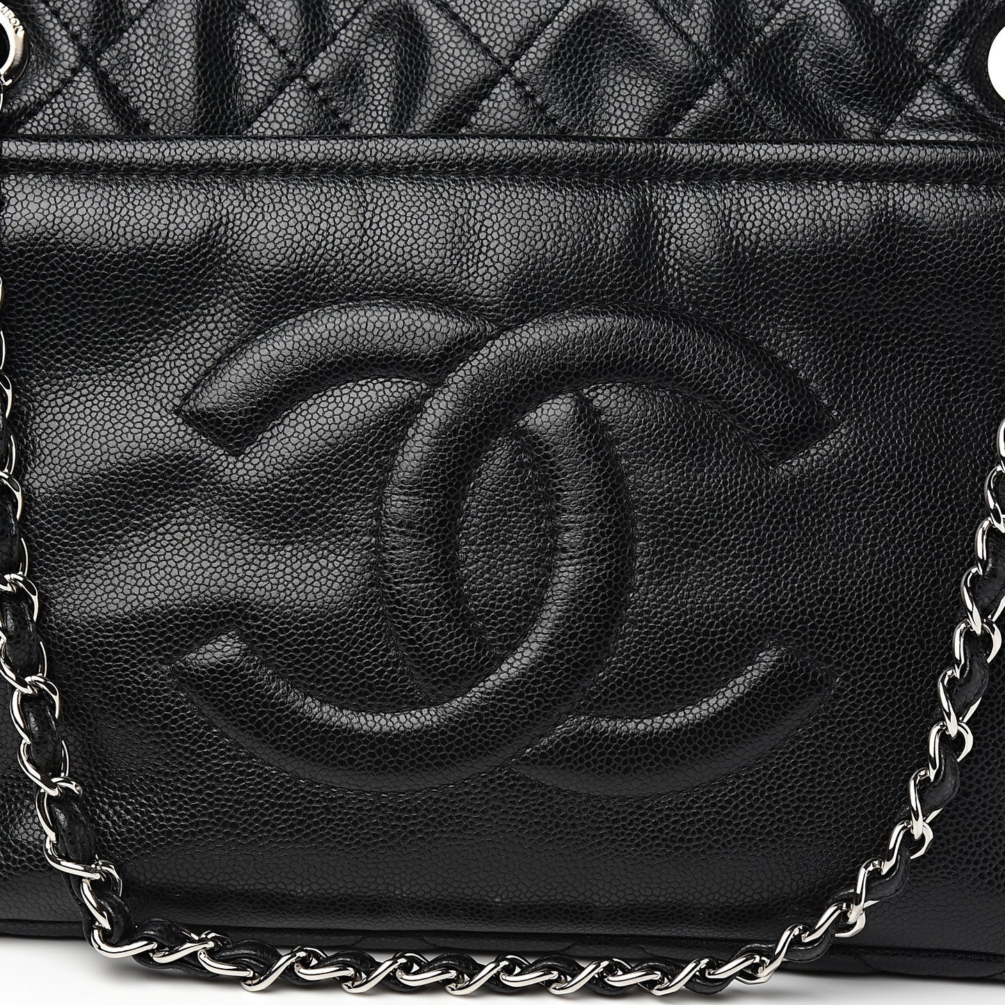 Caviar Timeless CC Soft Tote Black