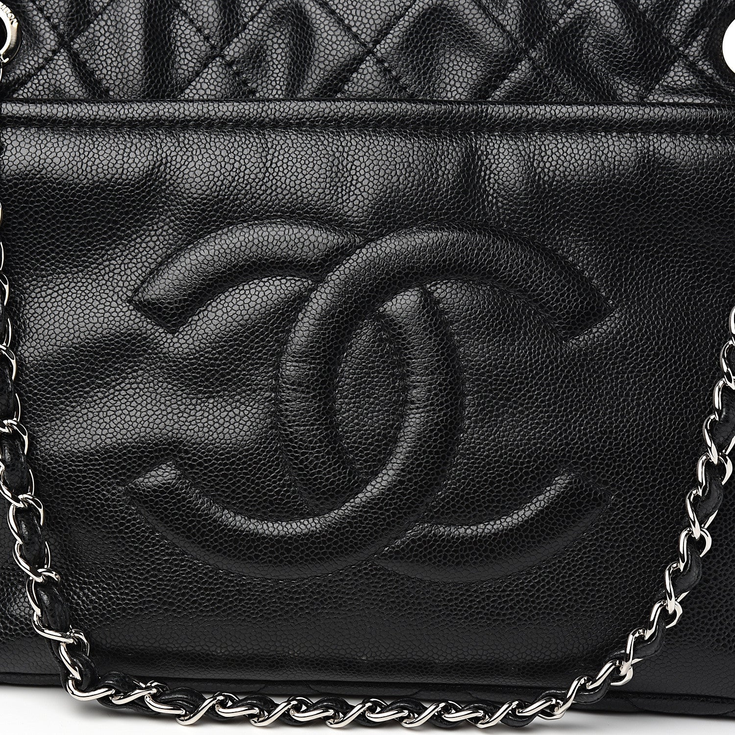 Chanel Caviar Timeless CC Soft Tote Black 9 of 9
