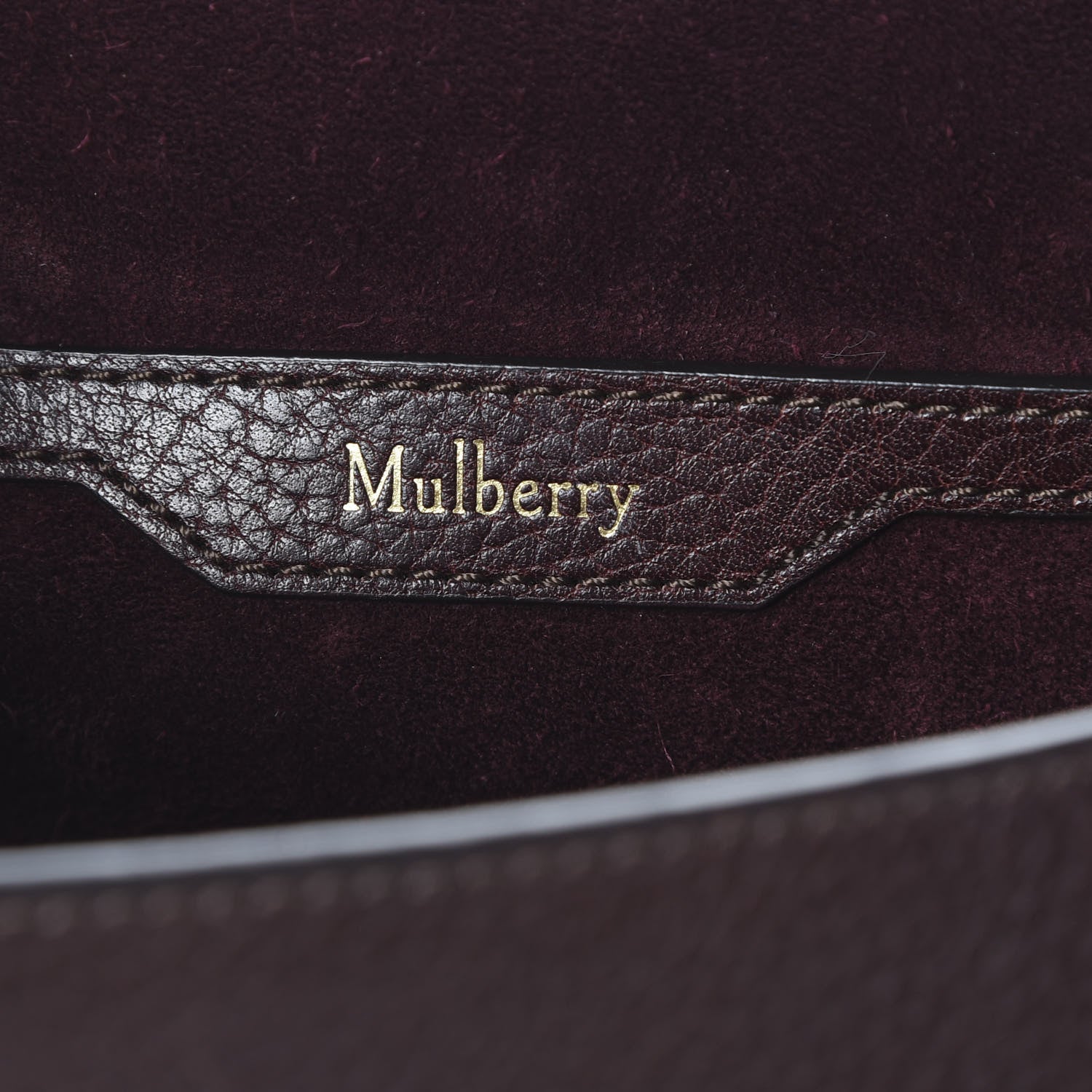 Mulberry Small Classic Grain Amberley Satchel Oxblood 5 of 20