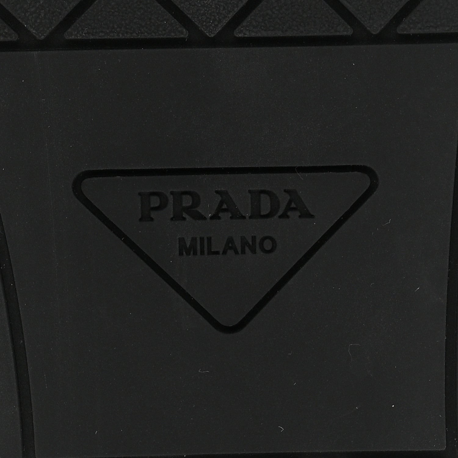 Prada Vitello Rois Triangle Womens Downtown Low Top 30mm Sneakers 38.5 White Black 7 of 10