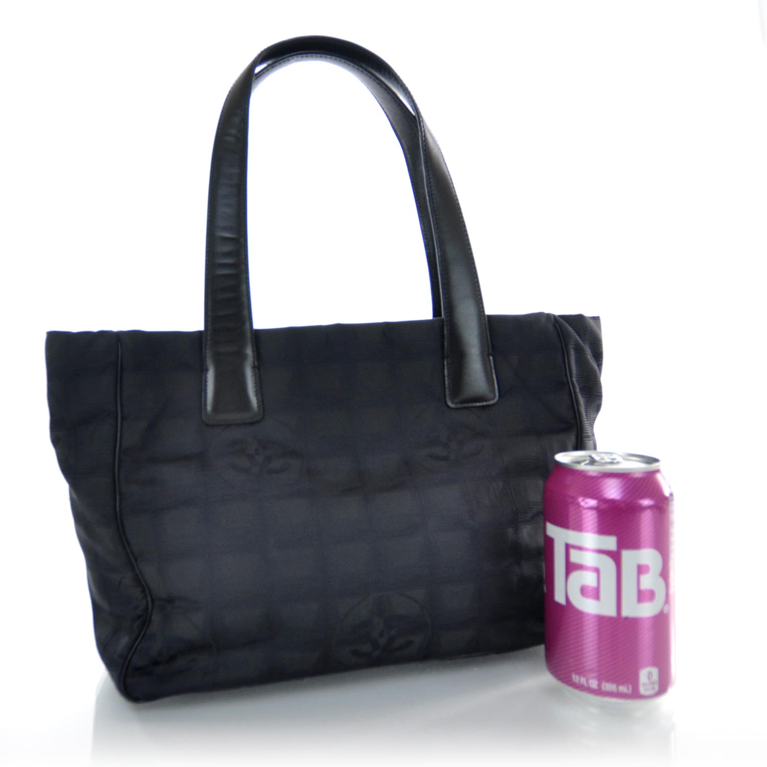 Chanel Nylon Travel Tote Black 3 of 9