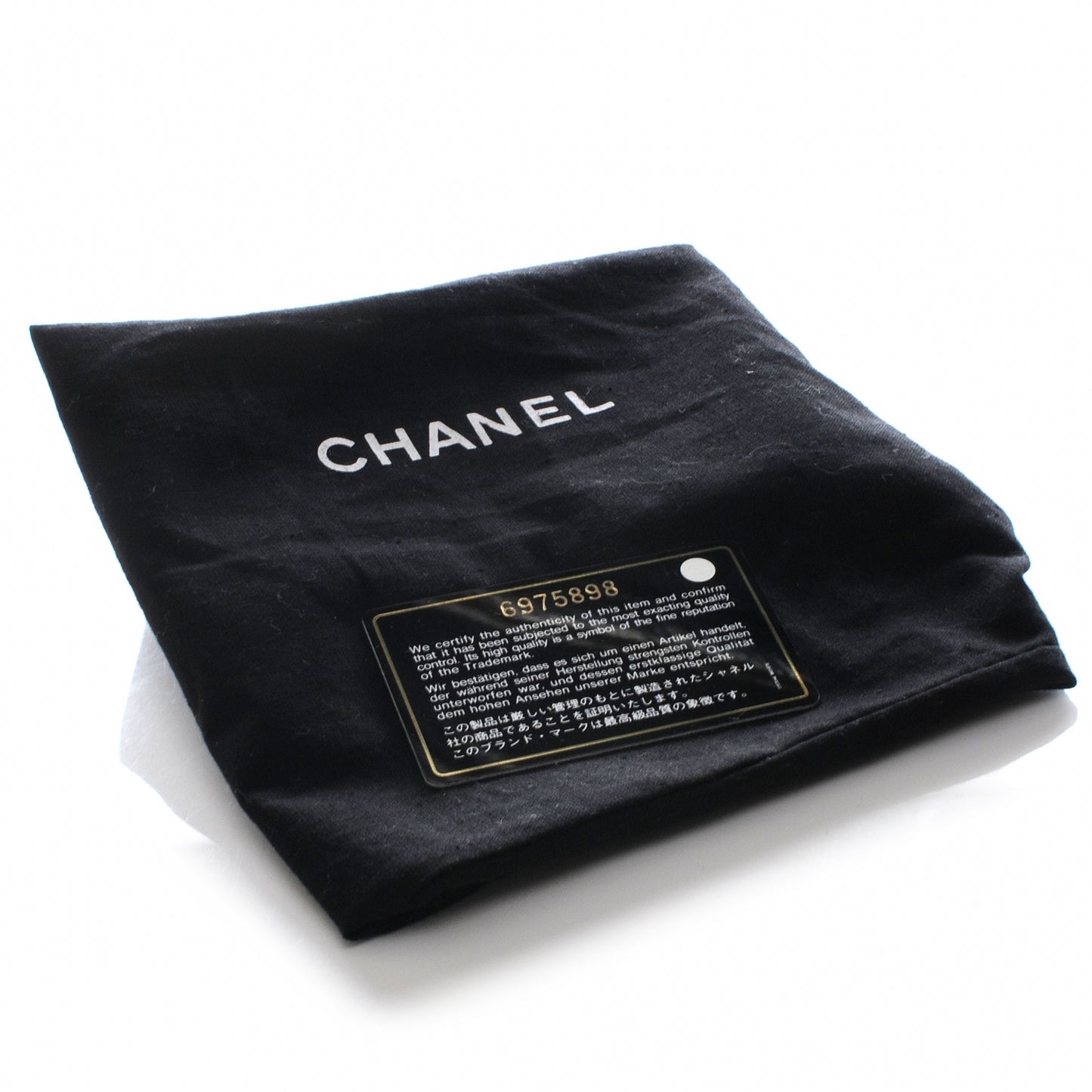 Lambskin Chocolate Bar Quilted CC Flap Bronze