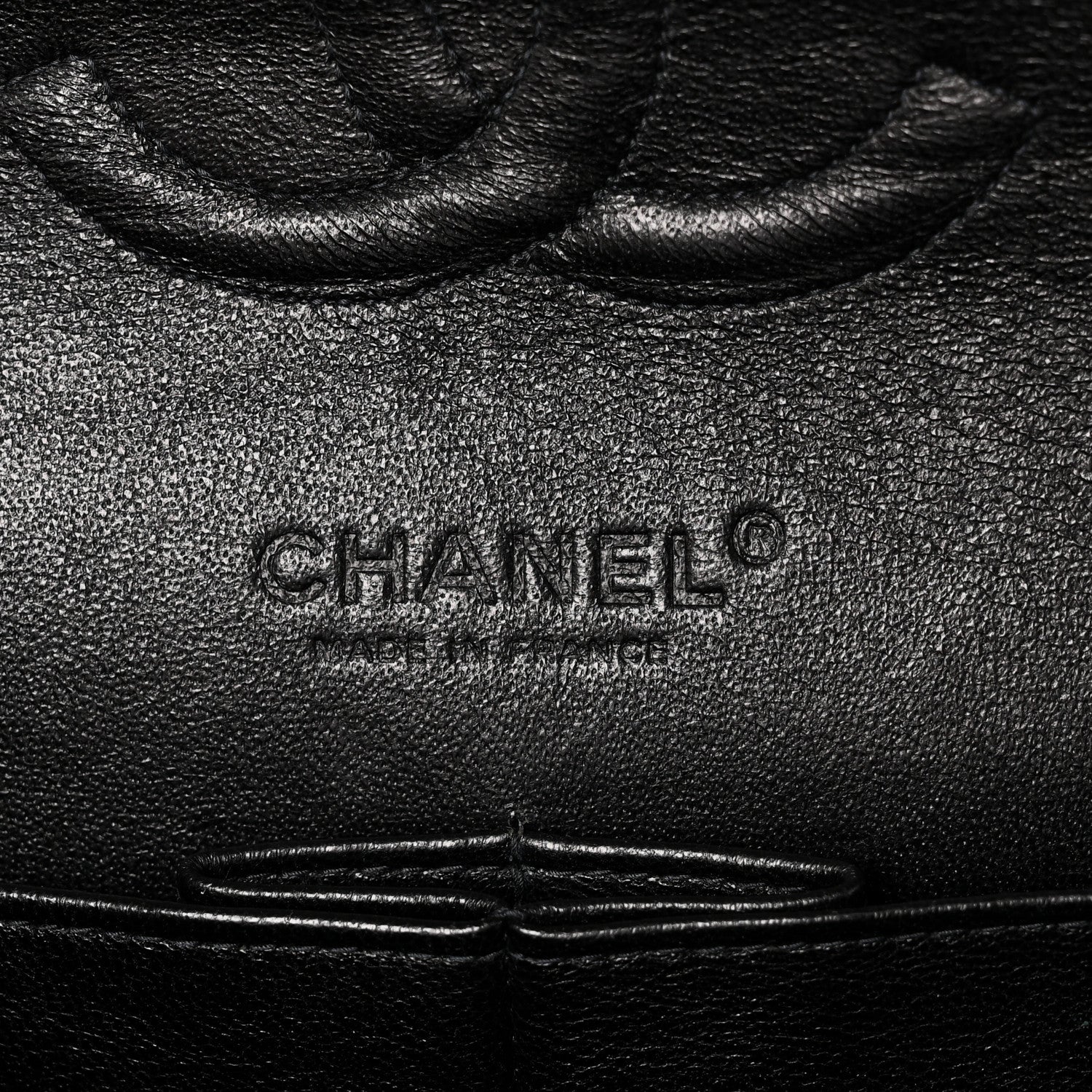 Chanel Tweed Quilted Medium Double Flap Black 6 of 10