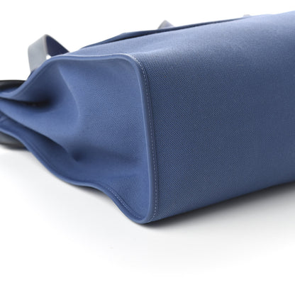Hermes Toile Vache Hunter Herbag Zip 39 MM Bleu Brighton Bleu Saphir 6 of 10