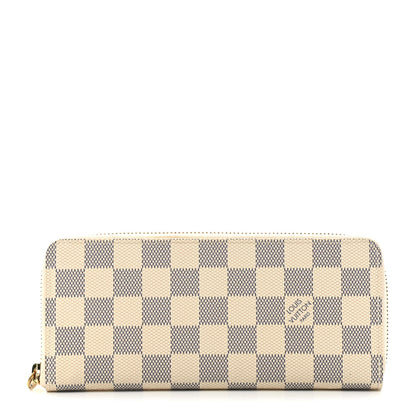Louis Vuitton Damier Azur Clemence Wallet 1 of 6