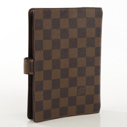 Louis Vuitton Damier Ebene Medium Ring Agenda Cover 3 of 7