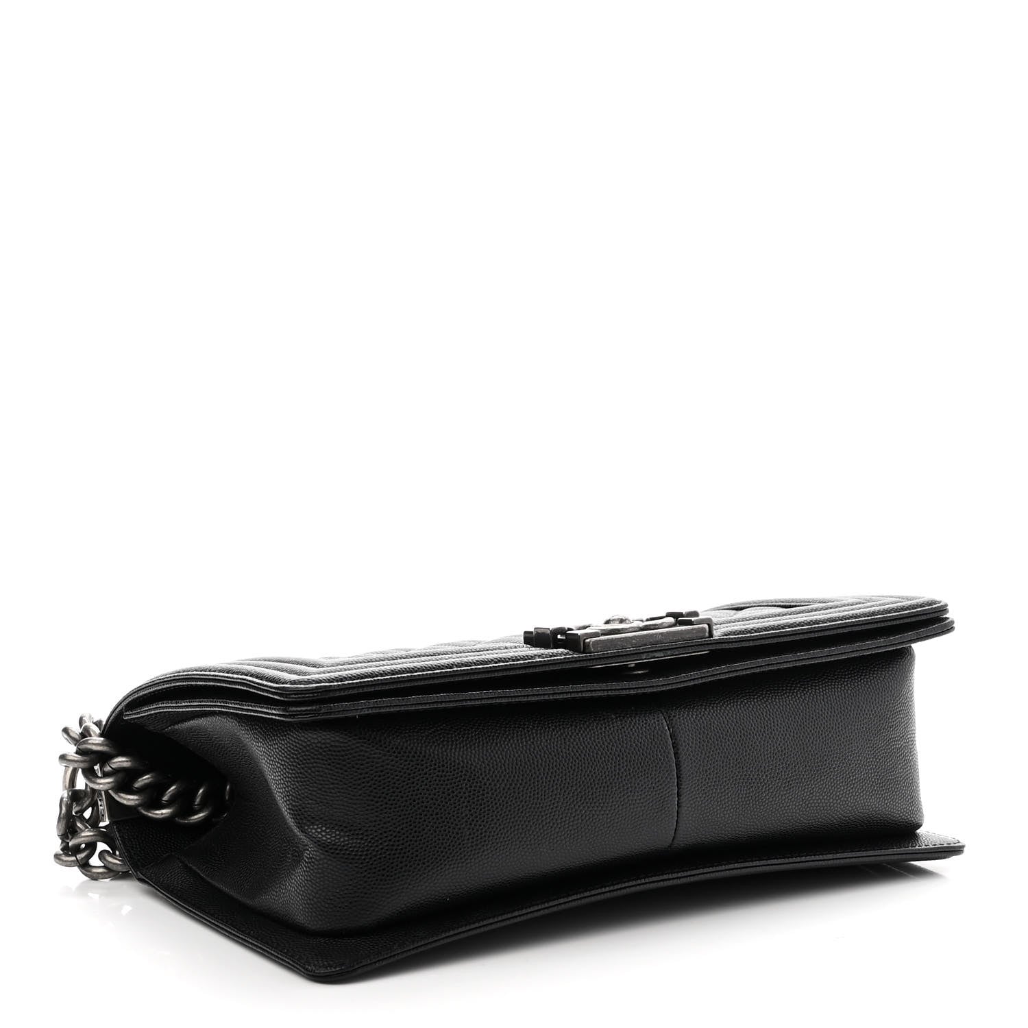 Chanel Caviar Quilted Medium Boy Flap Black 4 of 11