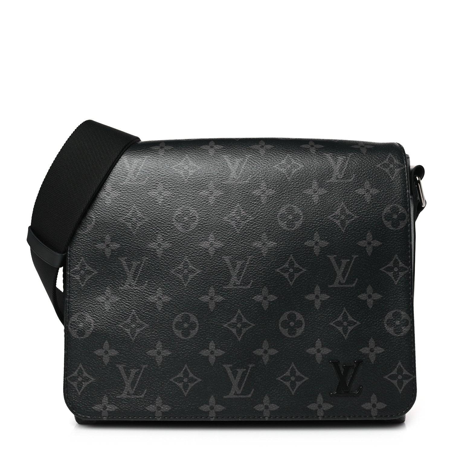 Louis Vuitton Monogram Eclipse District PM Black 1 of 8