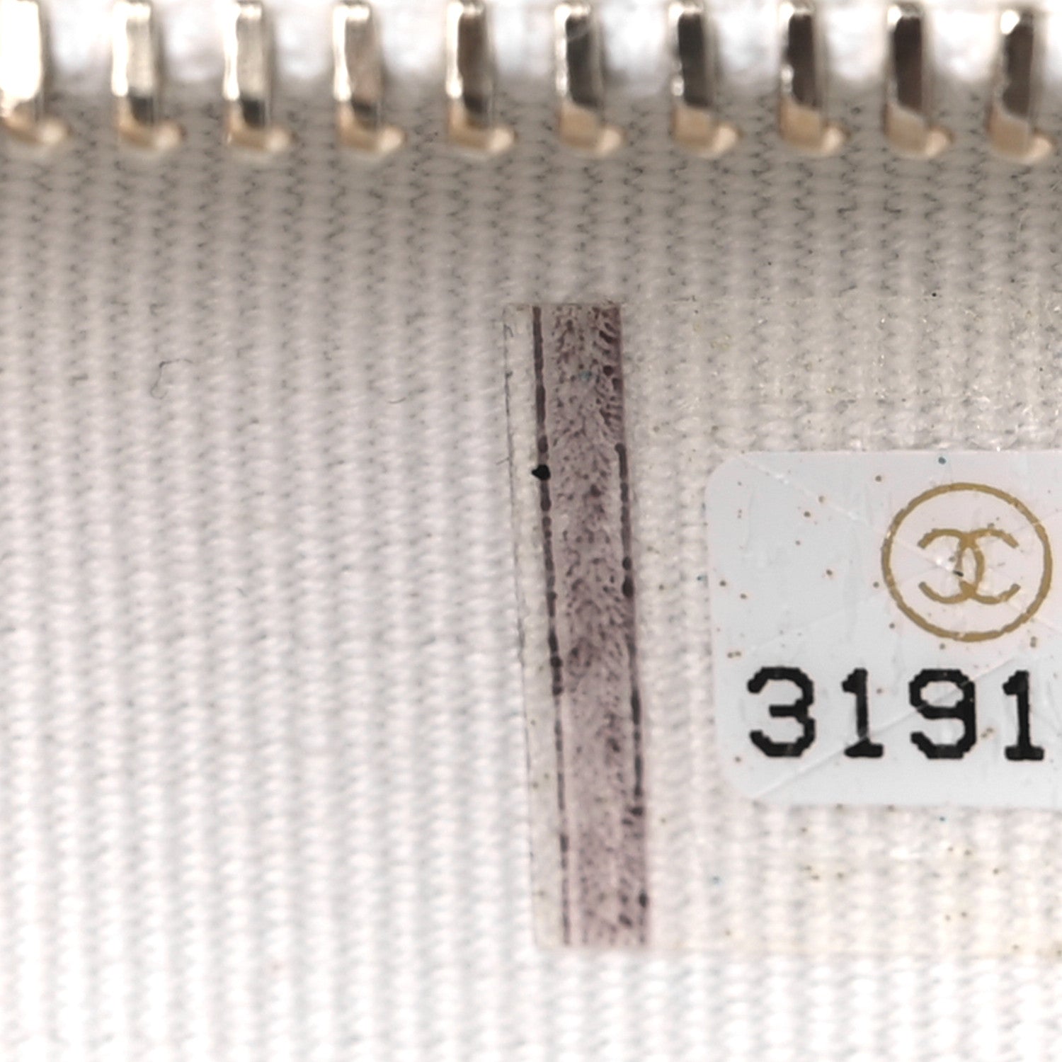 Chanel Lambskin Quilted CC In Love Heart Clutch With Chain White 7 of 13