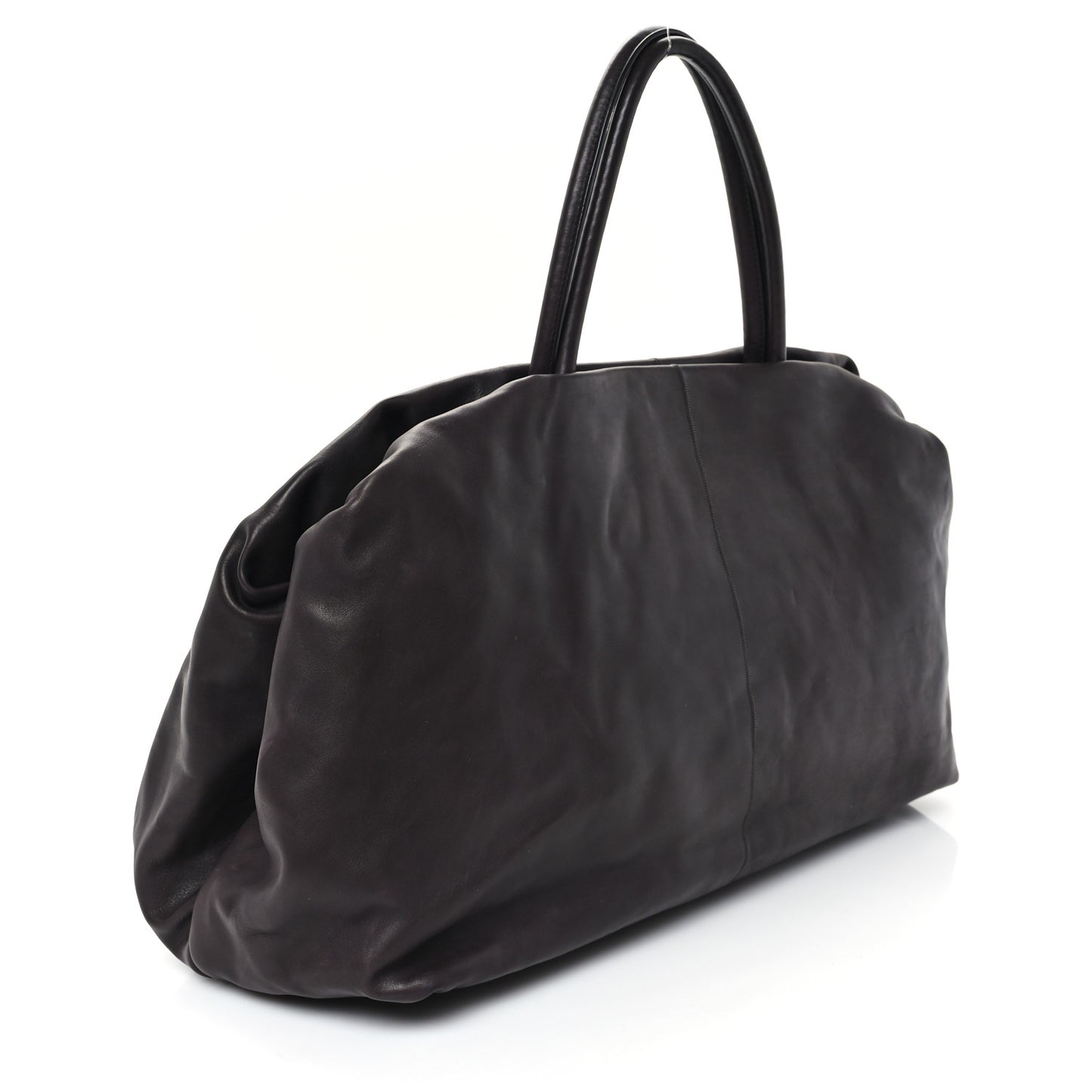 Nappa Elio Bourse Bag Wood Brown