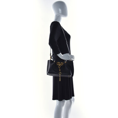 Valentino Garavani Calfskin VSling Shoulder Bag Black 2 of 9
