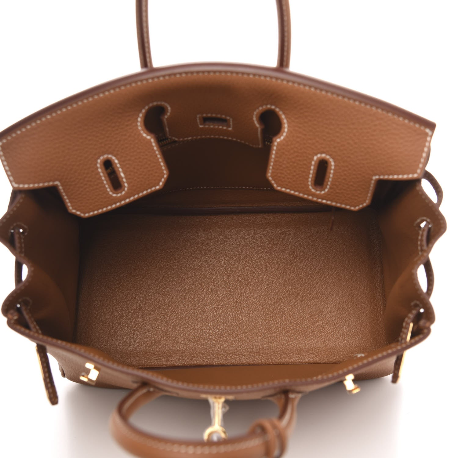 Hermes Togo Birkin 25 Gold 5 of 10