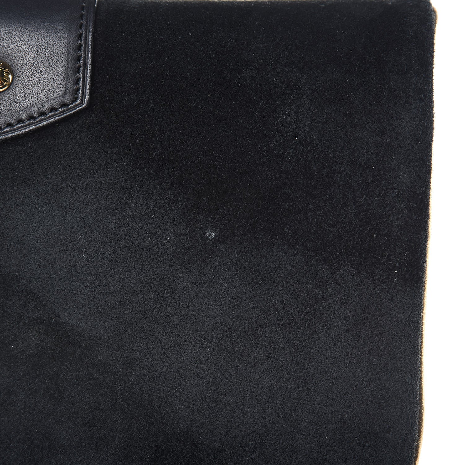 Louis Vuitton Suede SC Slim Clutch Coal 11 of 14