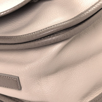 Loewe Calfskin Top Handle Messenger Beige Taupe 7 of 13