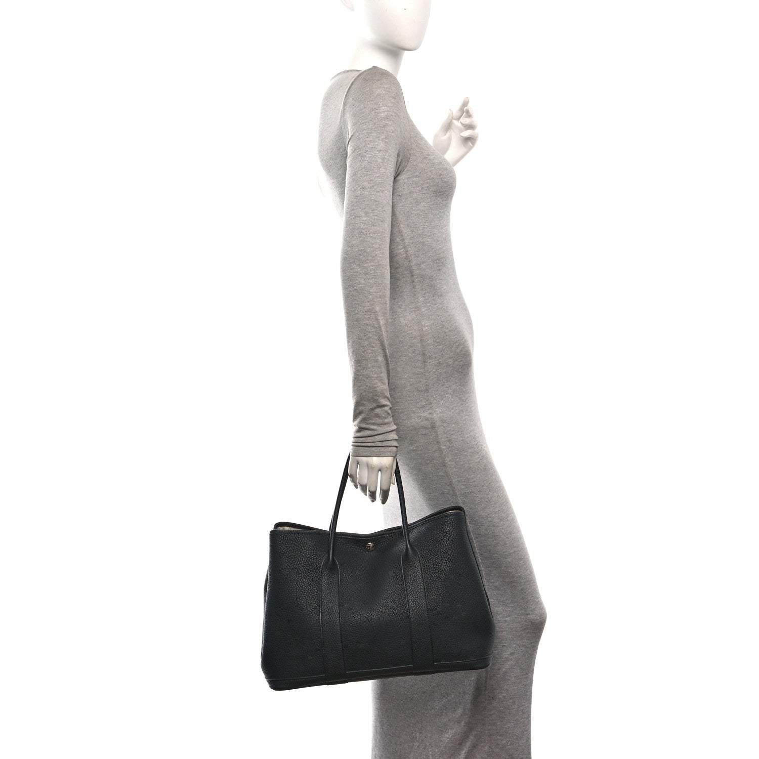 Hermes Negonda Garden Party Tote 36 MM Black 2 of 10