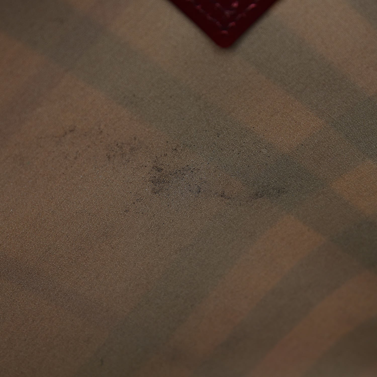 Burberry Supernova Check Small Nickie Tote Berry Red 11 of 15