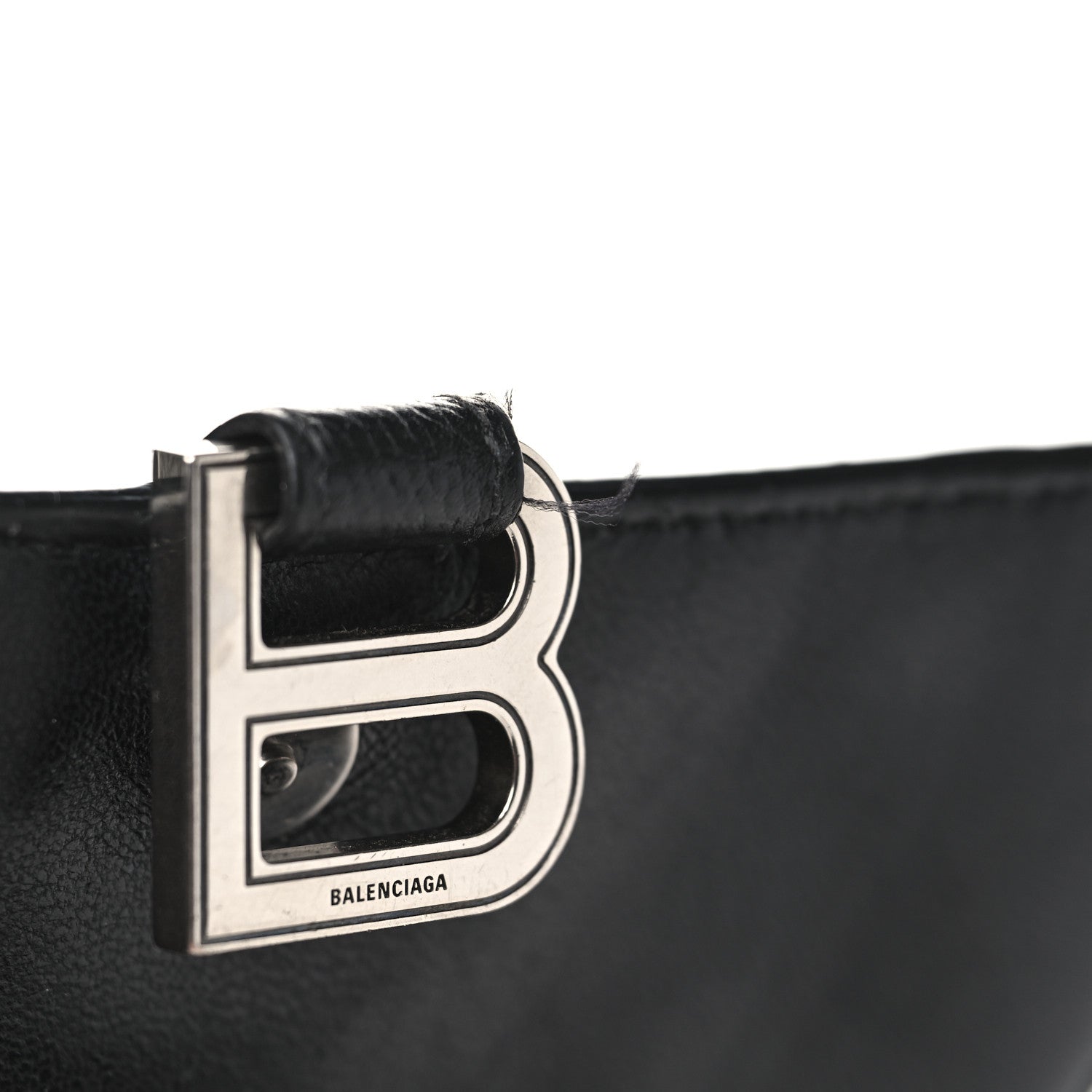 Balenciaga Grained Calfskin Small Hourglass Top Handle Bag Black 12 of 12