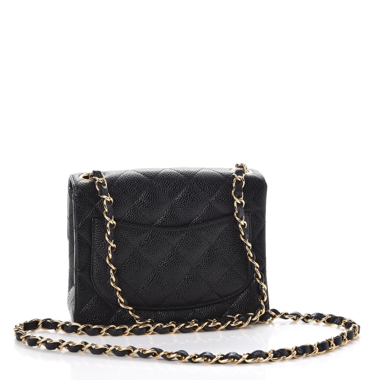 Chanel Caviar Quilted Mini Square Flap Black 3 of 7