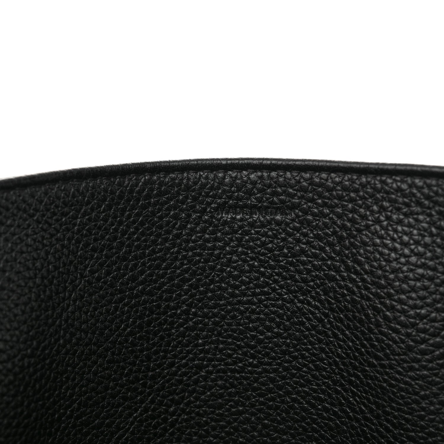 Celine Soft Grained Calfskin Medium Bucket Bag Black 7 of 15