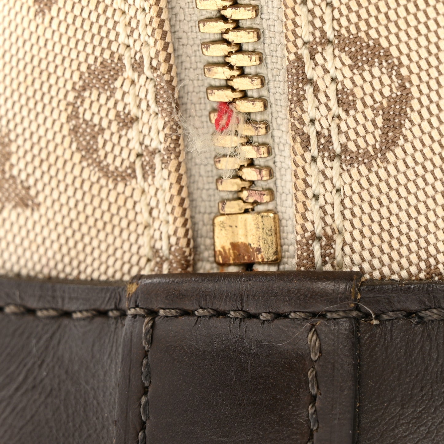 Mini Monogram Alma Long Kaki