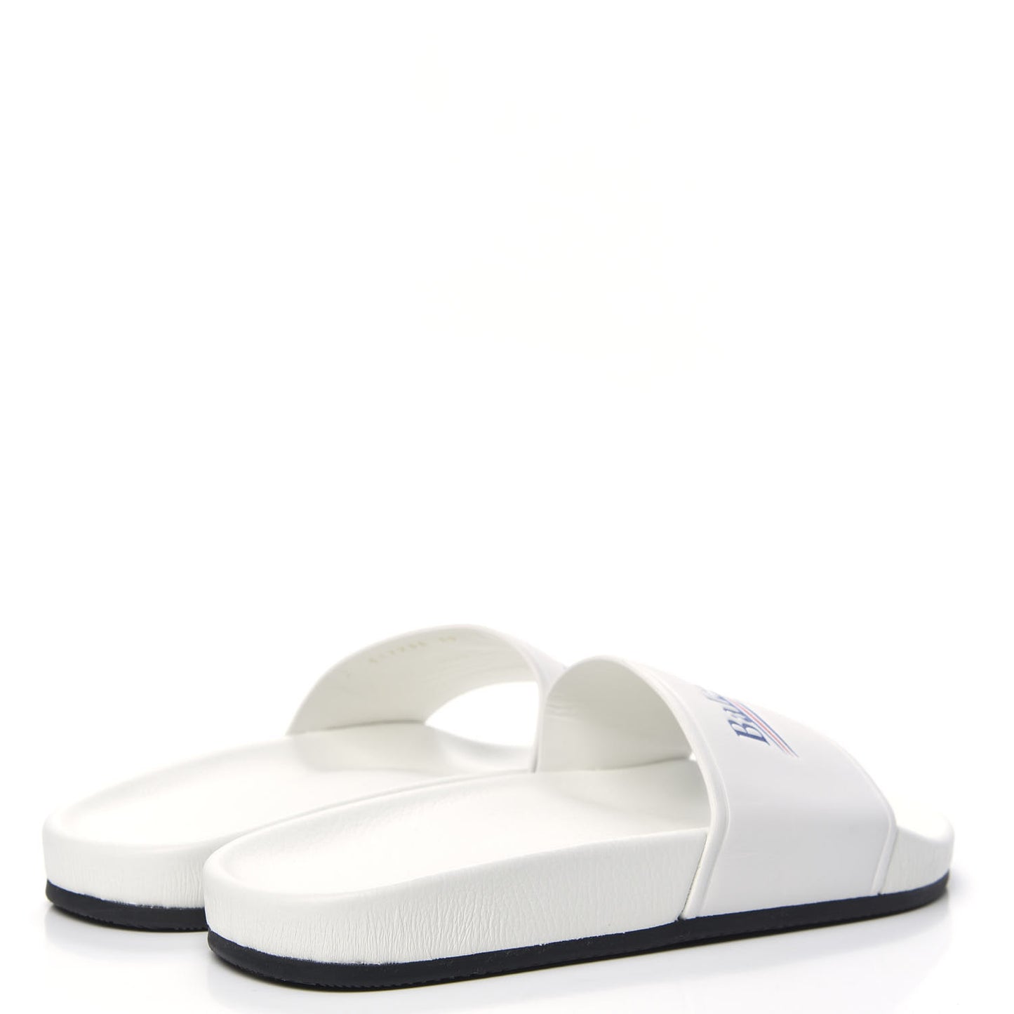 Nappa Political Campaign Logo Womens Pool Slide Sandals 39 White