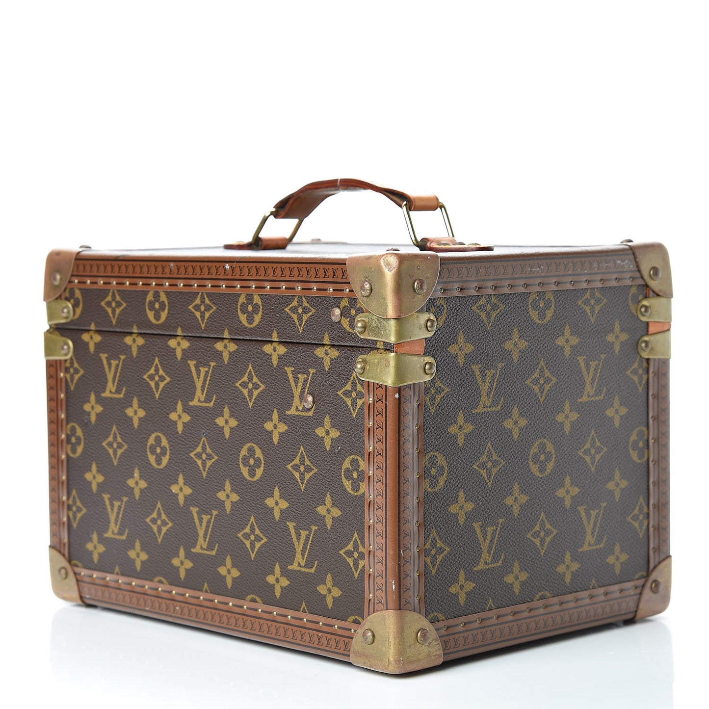 Monogram Boite Flacons Beauty Train Trunk Case
