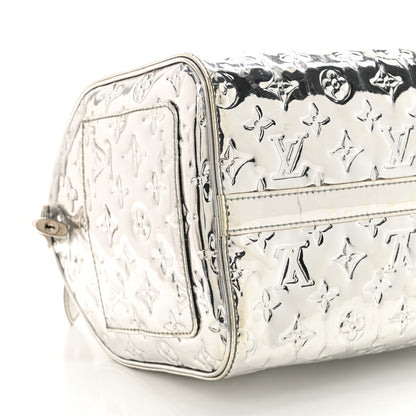 Louis Vuitton Monogram Miroir Speedy 30 Silver 9 of 14