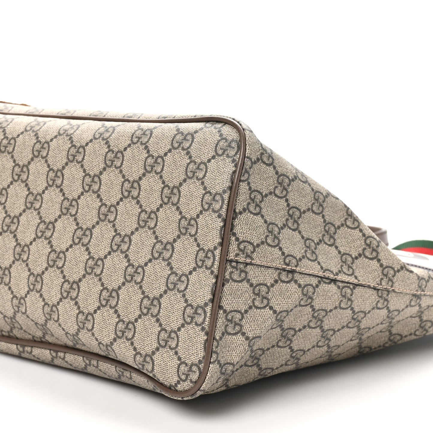Soft GG Supreme Monogram Courrier Medium Crossbody Tote Beige New Acero