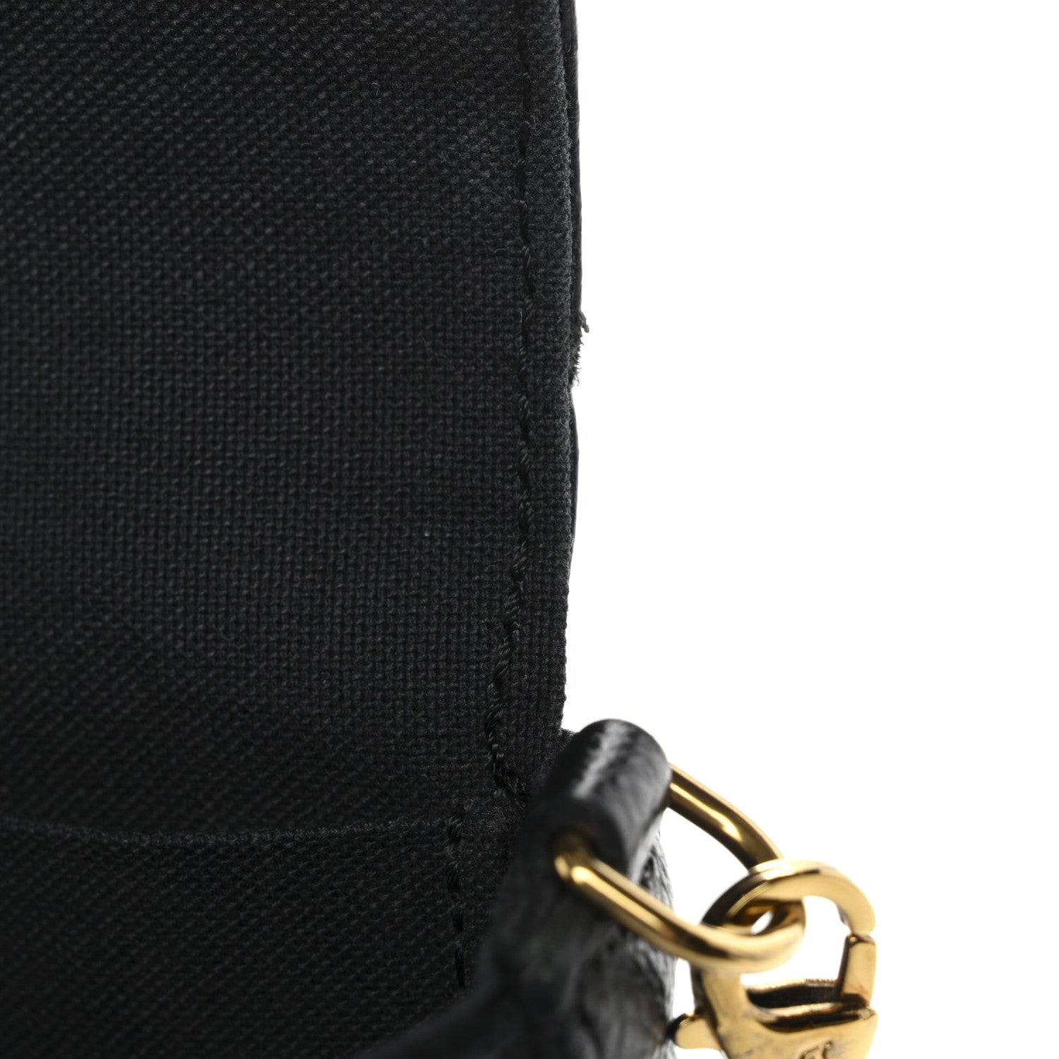 Louis Vuitton Empreinte Pochette Felicie Chain Wallet Black 11 of 14